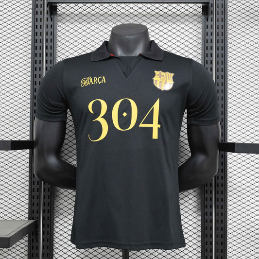 Special Edition FC Barcelona Shirt - Lamine Yamal 304 Black - Retro Classic Kits