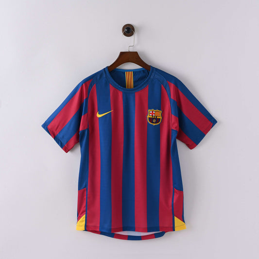 2005-06 FC Barcelona Home Kit - Retro Classic Kits