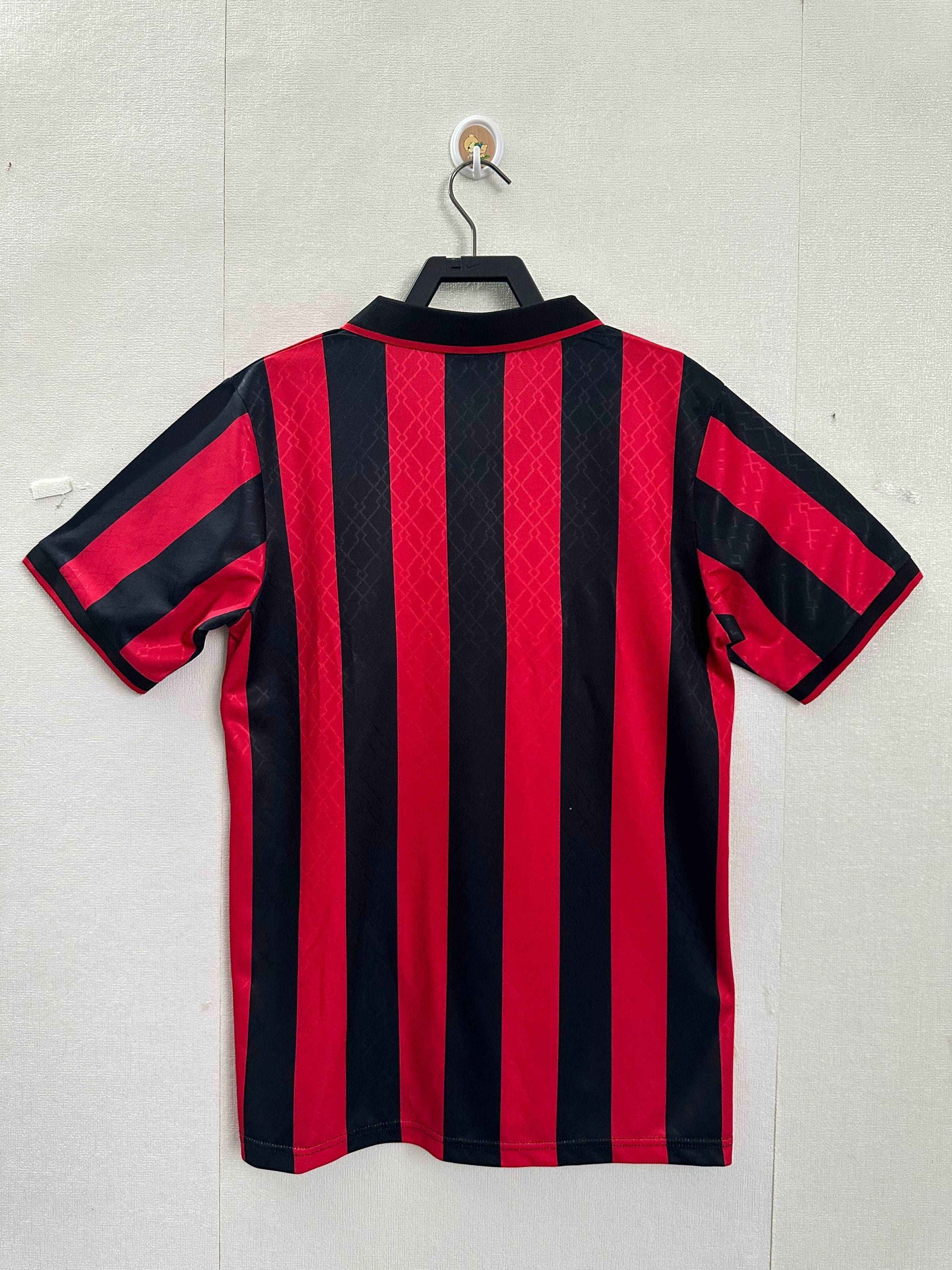 1995-96 AC Milan Home Shirt - Retro Classic Kits