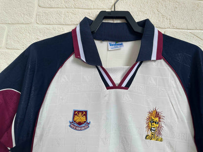 1999-01 West Ham Shirt - Iron Maiden - Retro Classic Kits