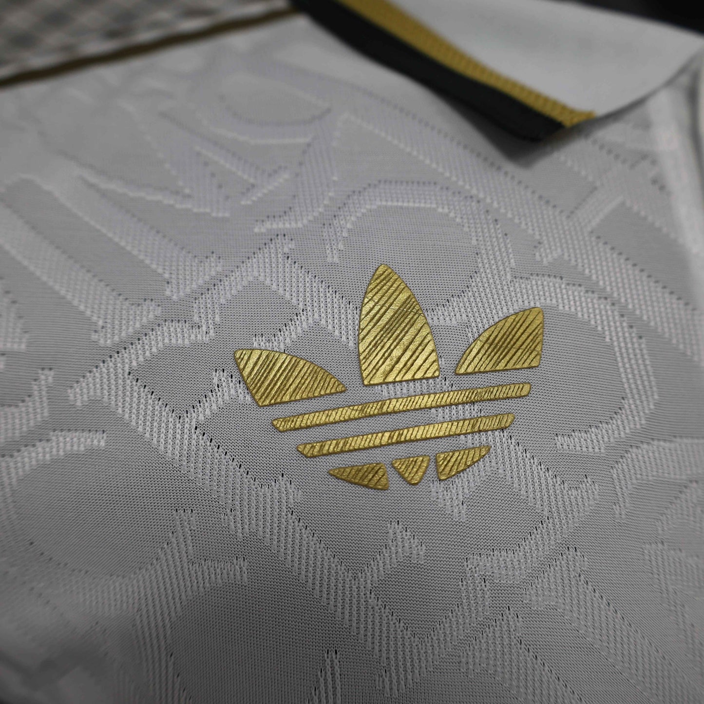 Limited Edition Real Madrid Shirt - Originals White and Gold [Player Version] - Retro Classic Kits
