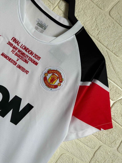 2010-11 Manchester United Away Shirt - Retro Classic Kits