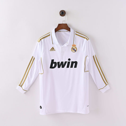 2011-12 Real Madrid Home Kit - Long Sleeve - Retro Classic Kits