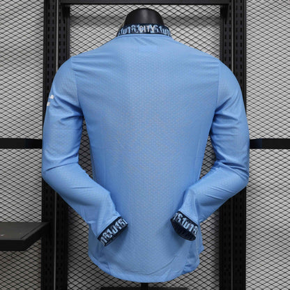 2024-25 Manchester City Home Shirt - Long Sleeve [Player Version] - Kit Legacy