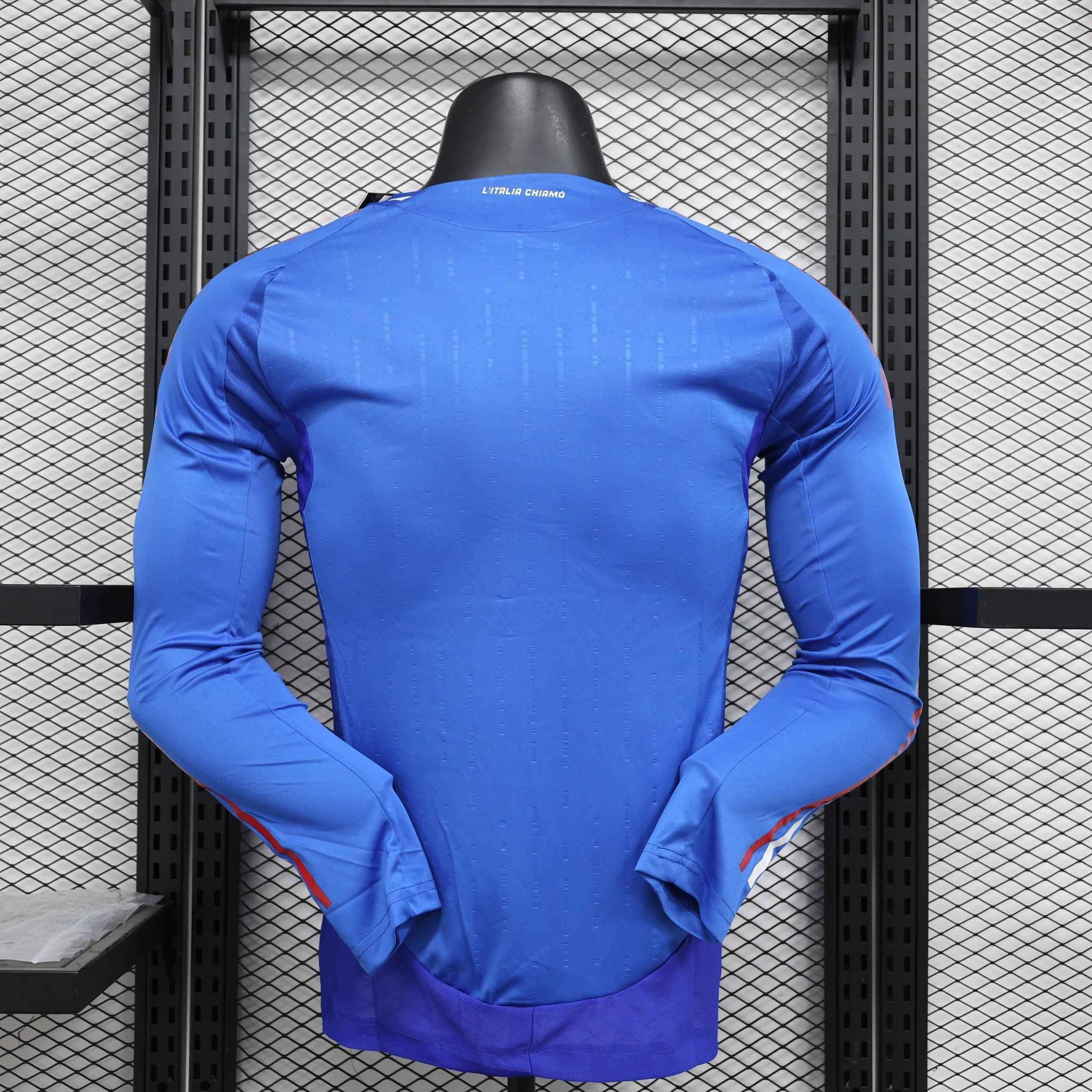 2024 Italy Home Shirt - Long Sleeve [Player Version] - Kit Legacy