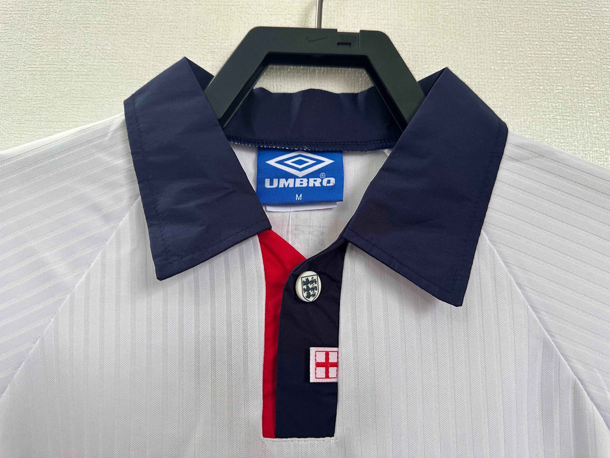 1998 England Home Shirt - Long Sleeve - Retro Classic Kits