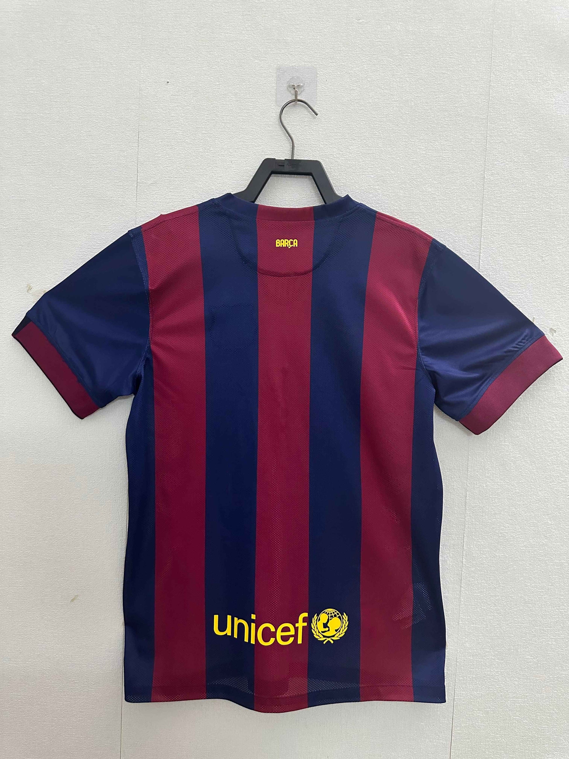 2014-15 FC Barcelona Home Shirt - Retro Classic Kits