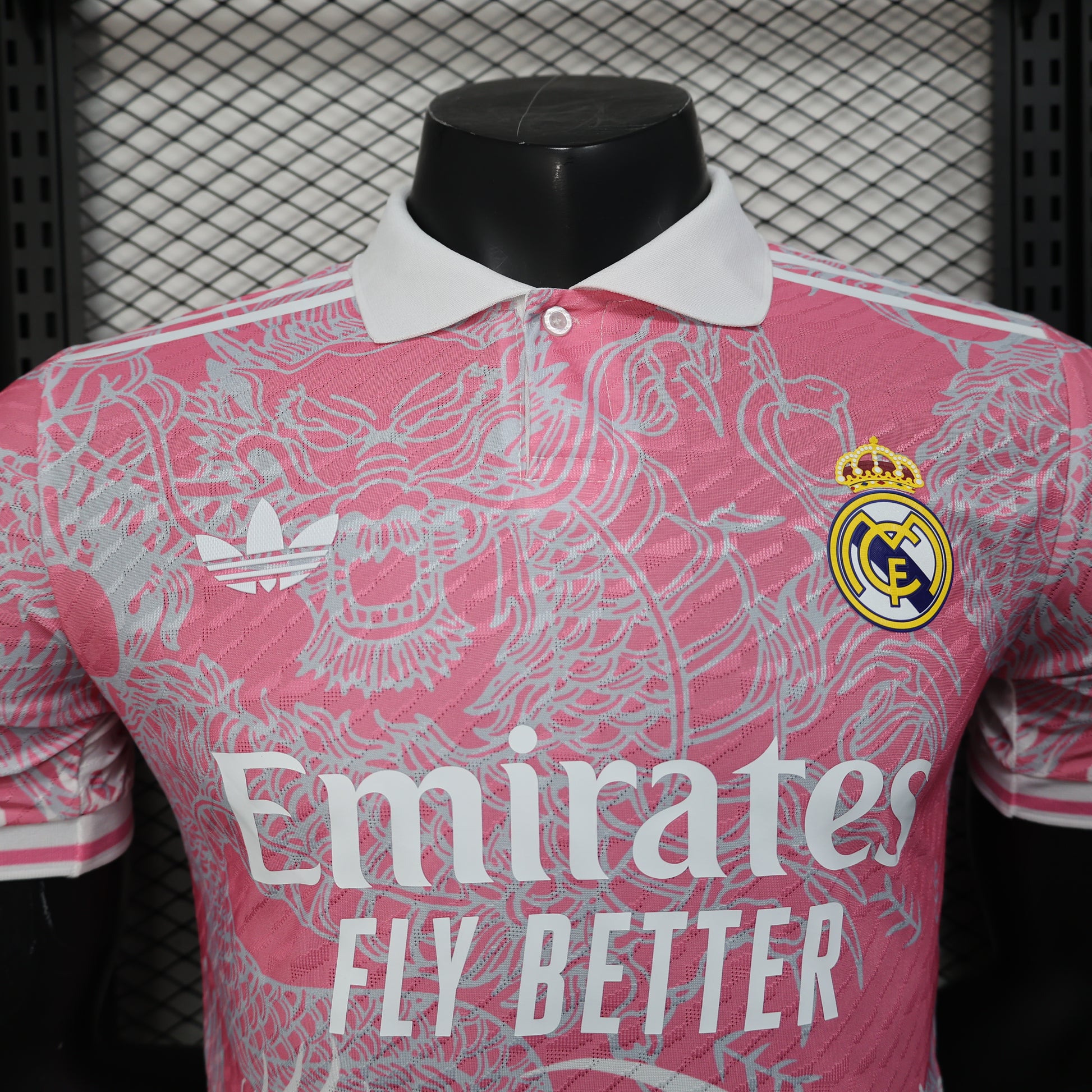 Special Edition Real Madrid Kit - Pink Dragon - Retro Classic Kits