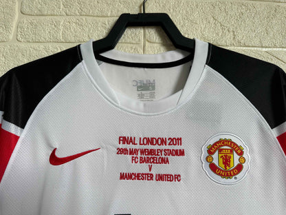 2010-11 Manchester United Away Shirt - Retro Classic Kits