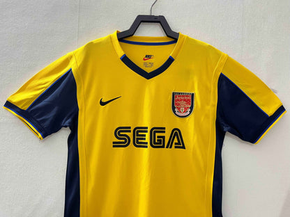 1999-01 Arsenal Away Shirt - Retro Classic Kits