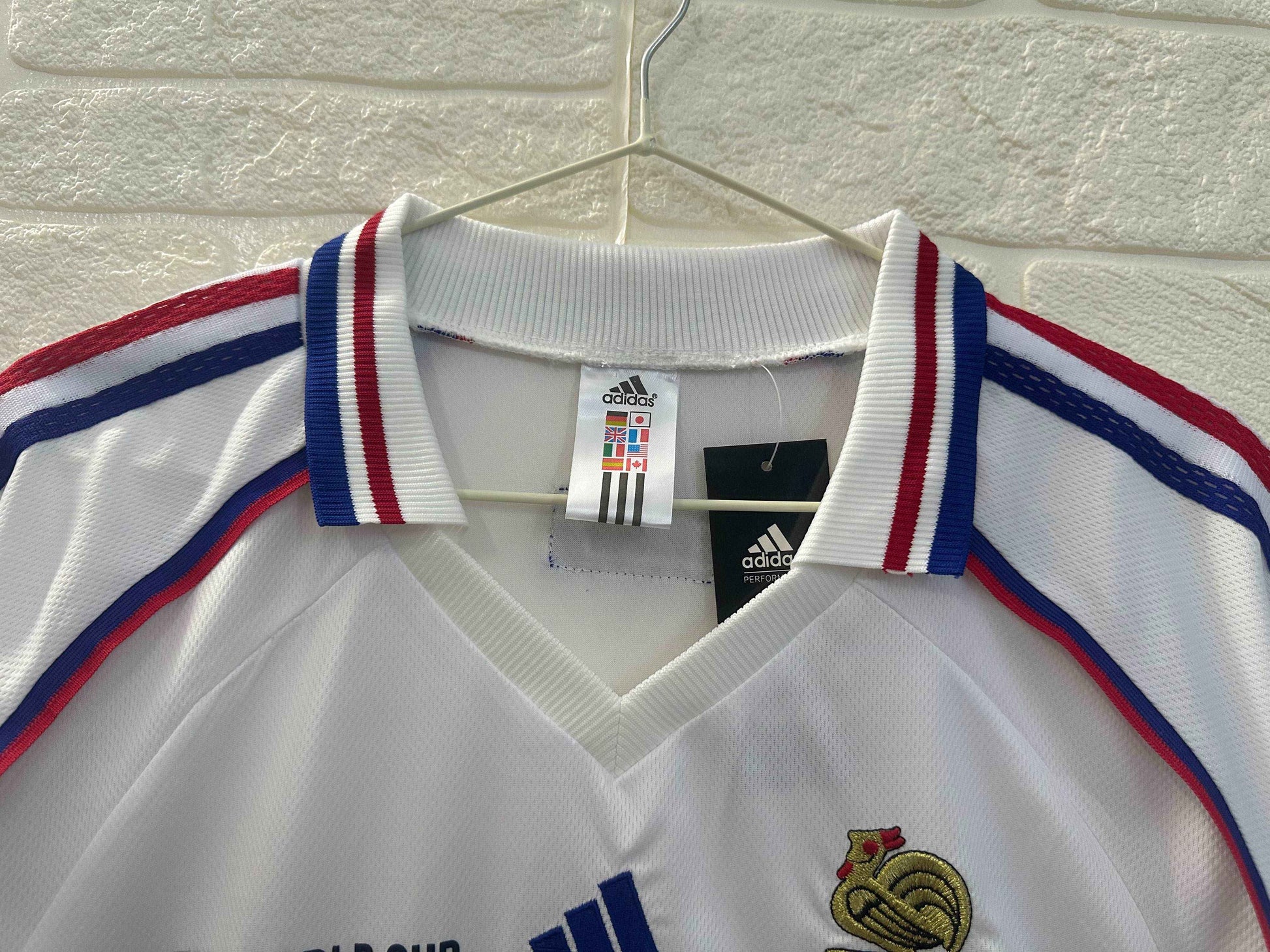 1998 France Away Shirt - Retro Classic Kits