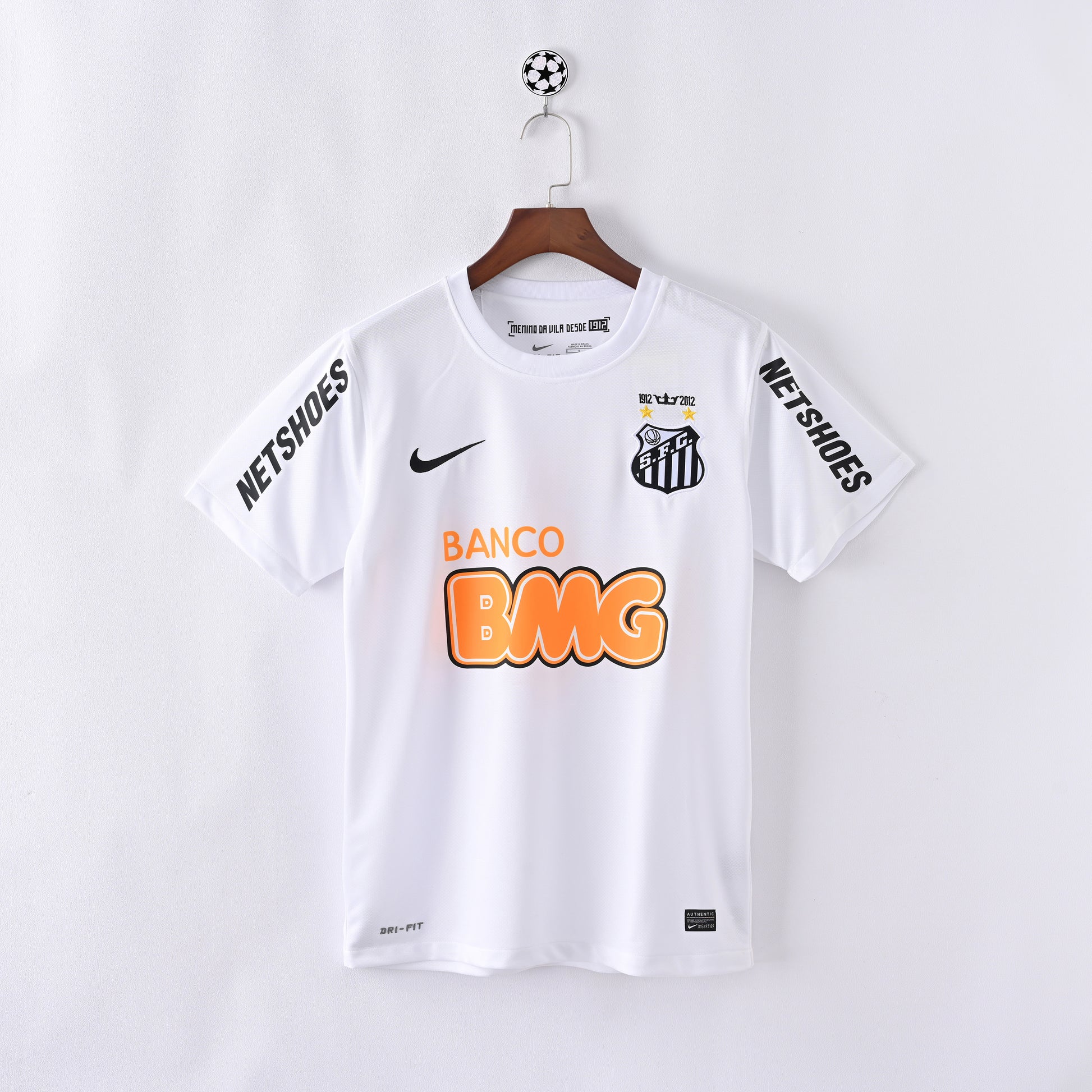 2012-13 Santos FC Home Shirt - Retro Classic Kits