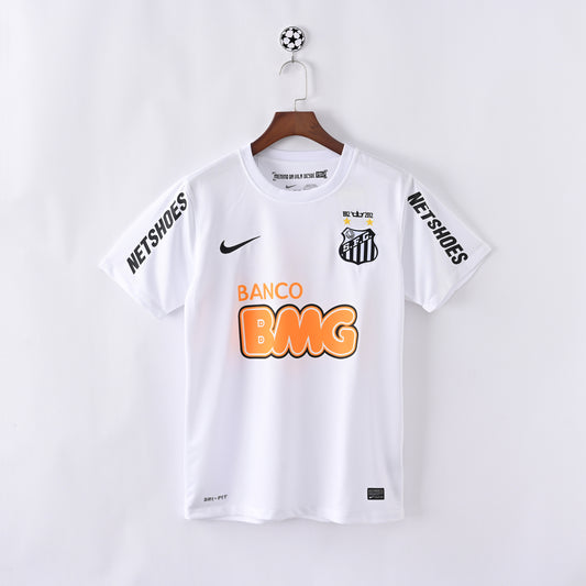 2012-13 Santos FC Home Shirt - Retro Classic Kits