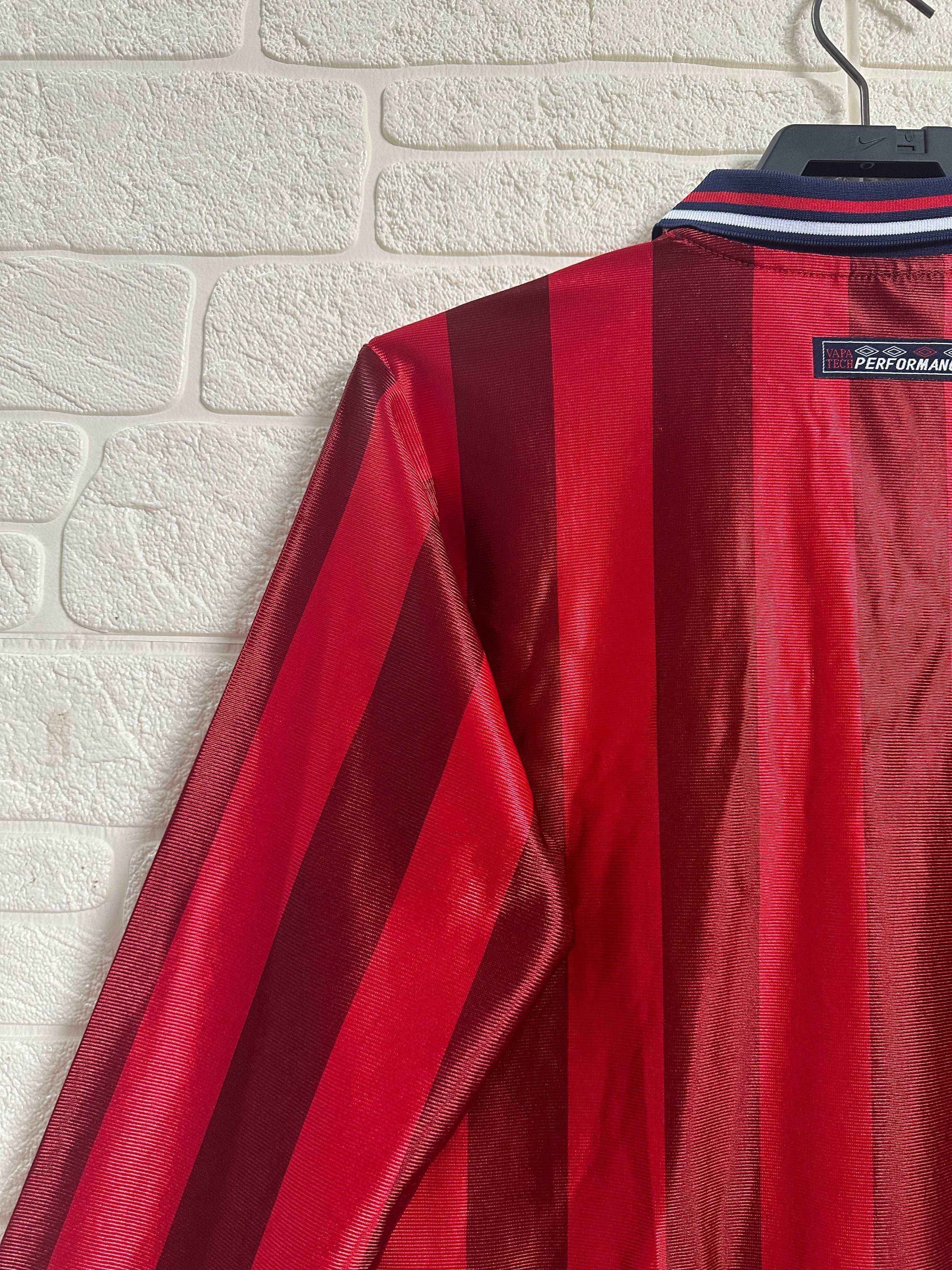 1998 England Away Shirt - Long Sleeve - Retro Classic Kits