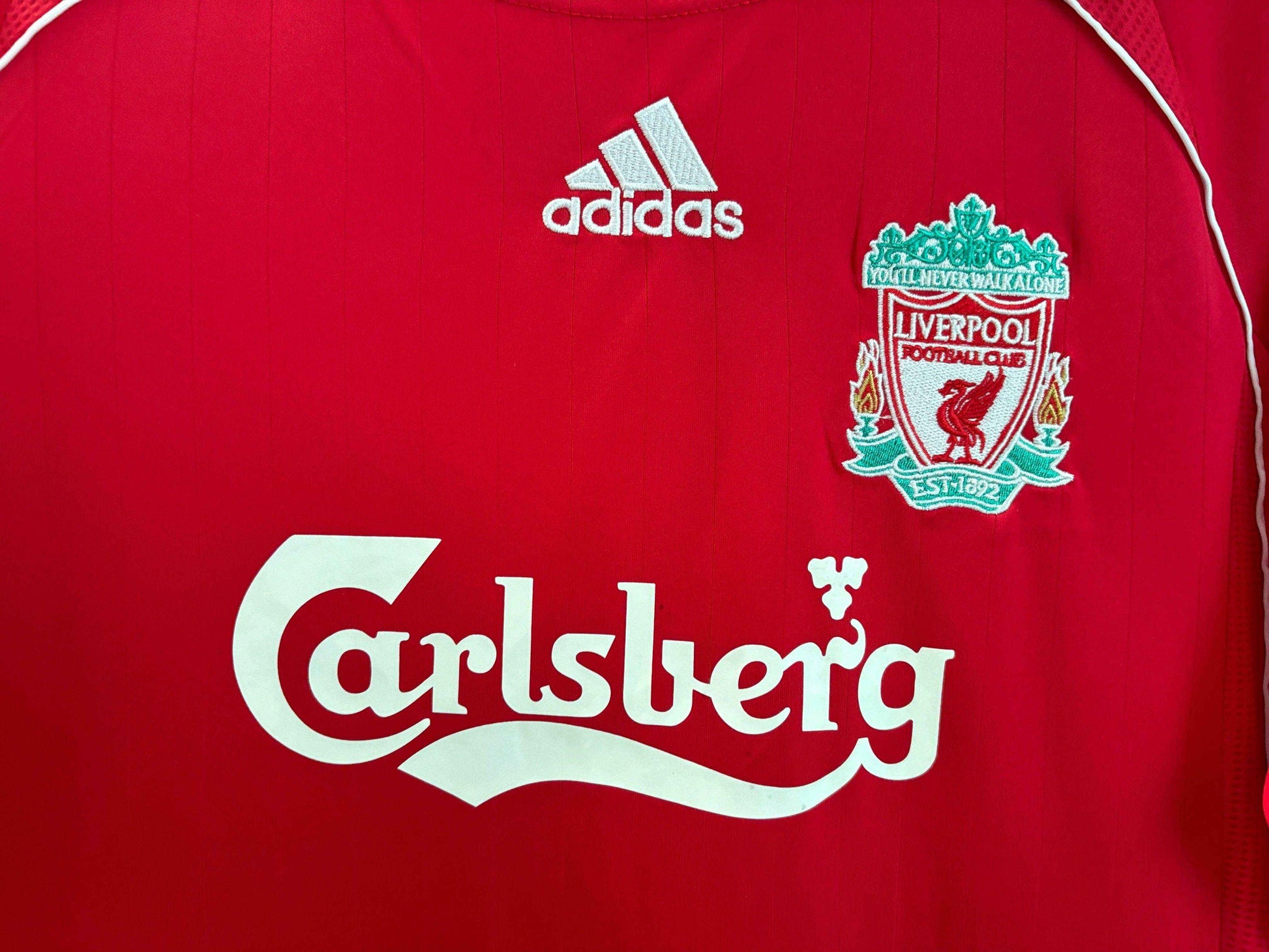 2006-07 Liverpool Home Shirt - Long Sleeve - Retro Classic Kits