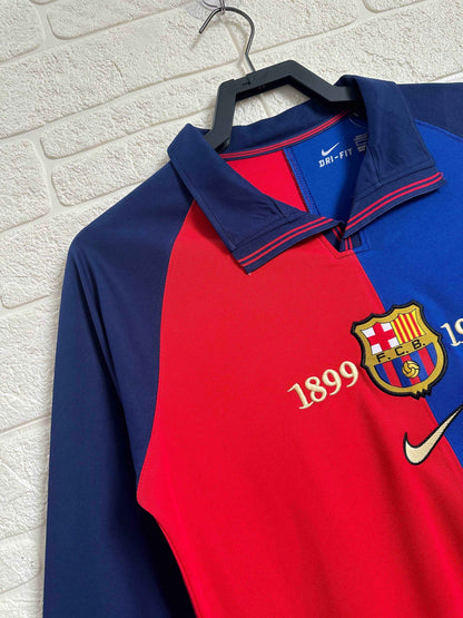 1899-1999 FC Barcelona Home Jersey - Long Sleeve - Retro Classic Kits