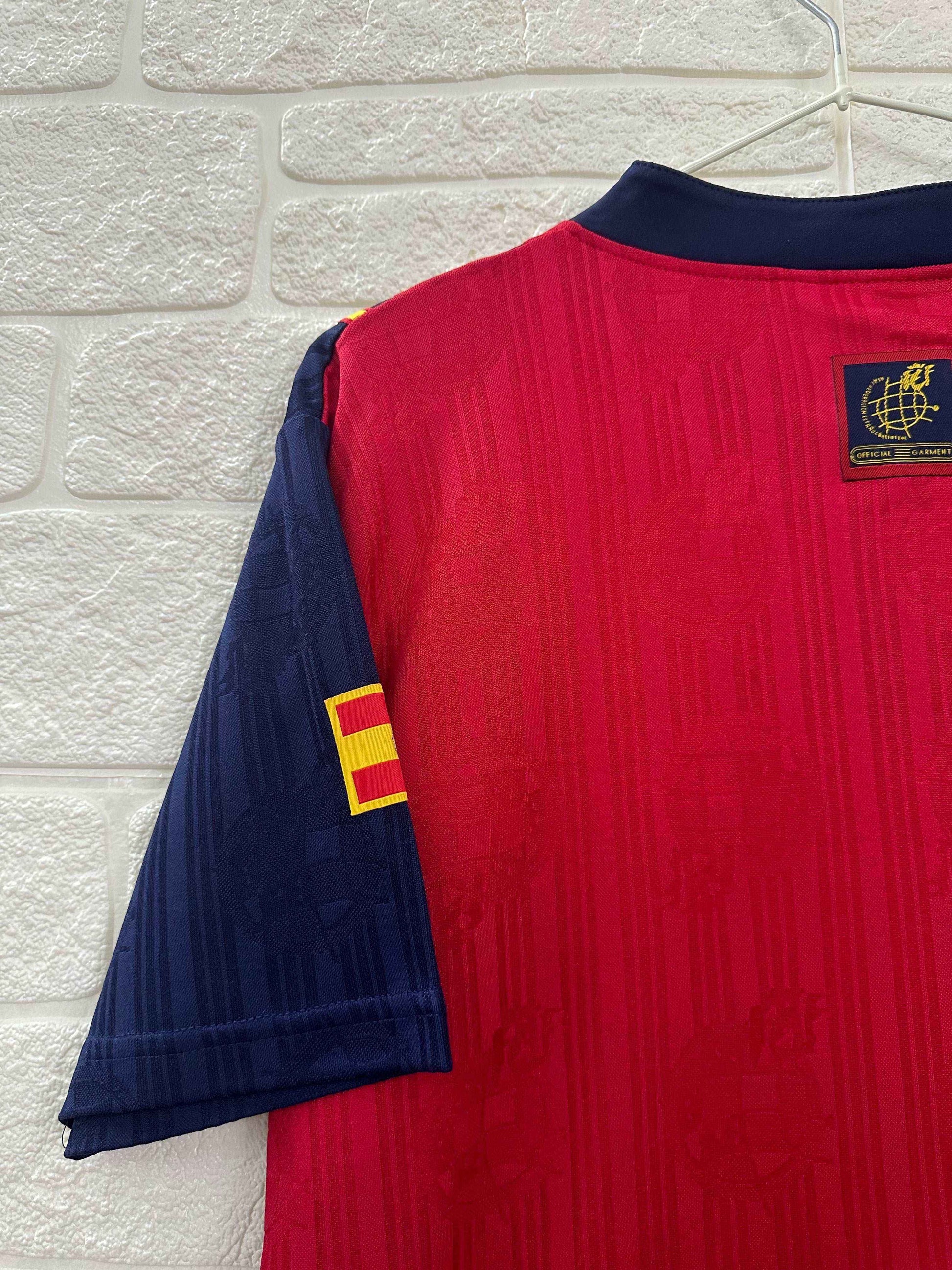 1996 Spain Home Shirt - Retro Classic Kits