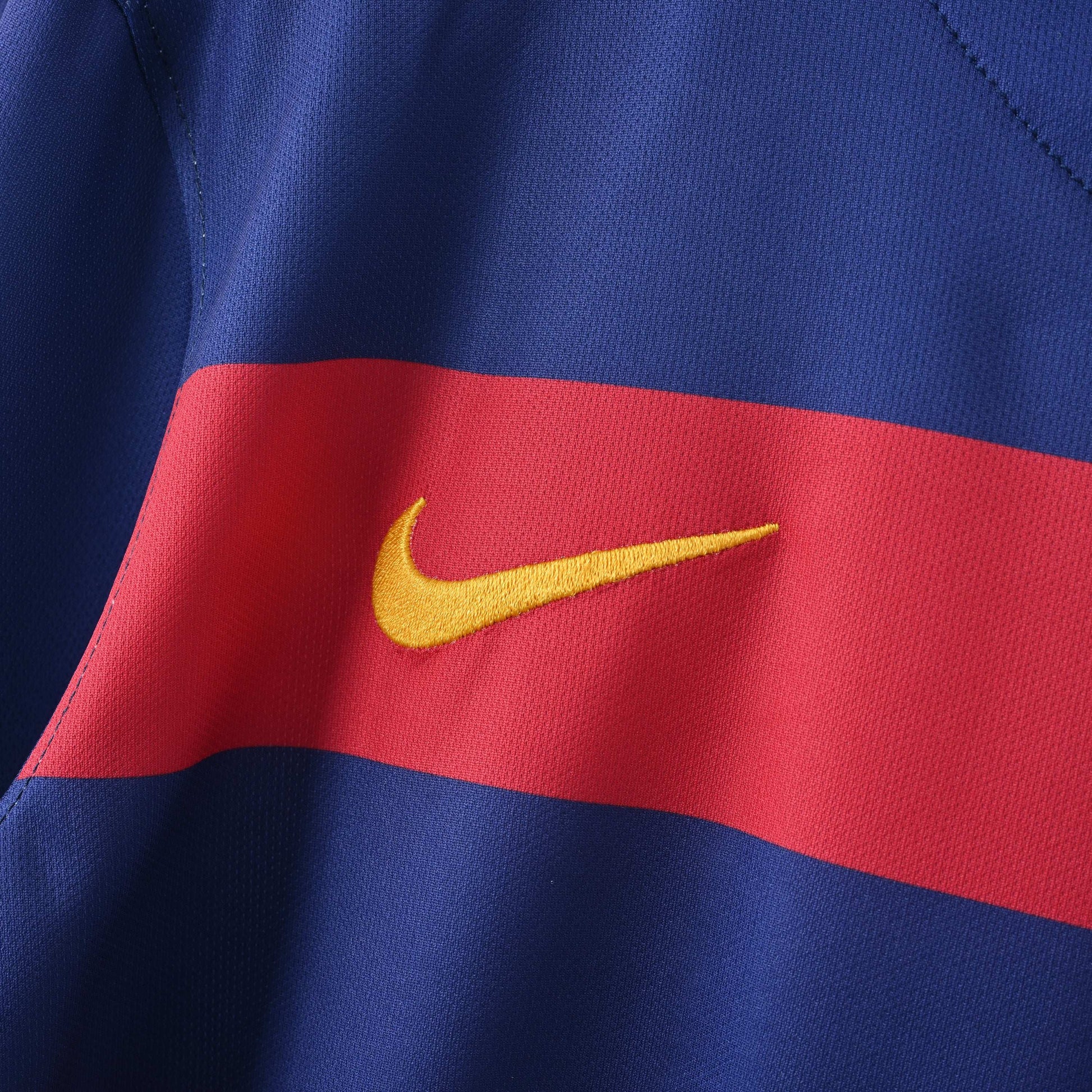 2015-16 FC Barcelona Home Kit - Long Sleeve - Retro Classic Kits