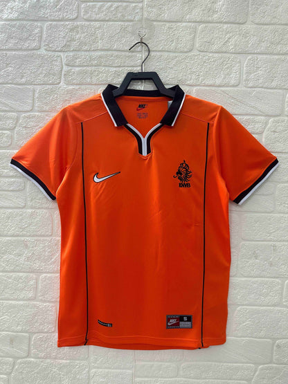 1998 Netherlands Home Shirt - Retro Classic Kits