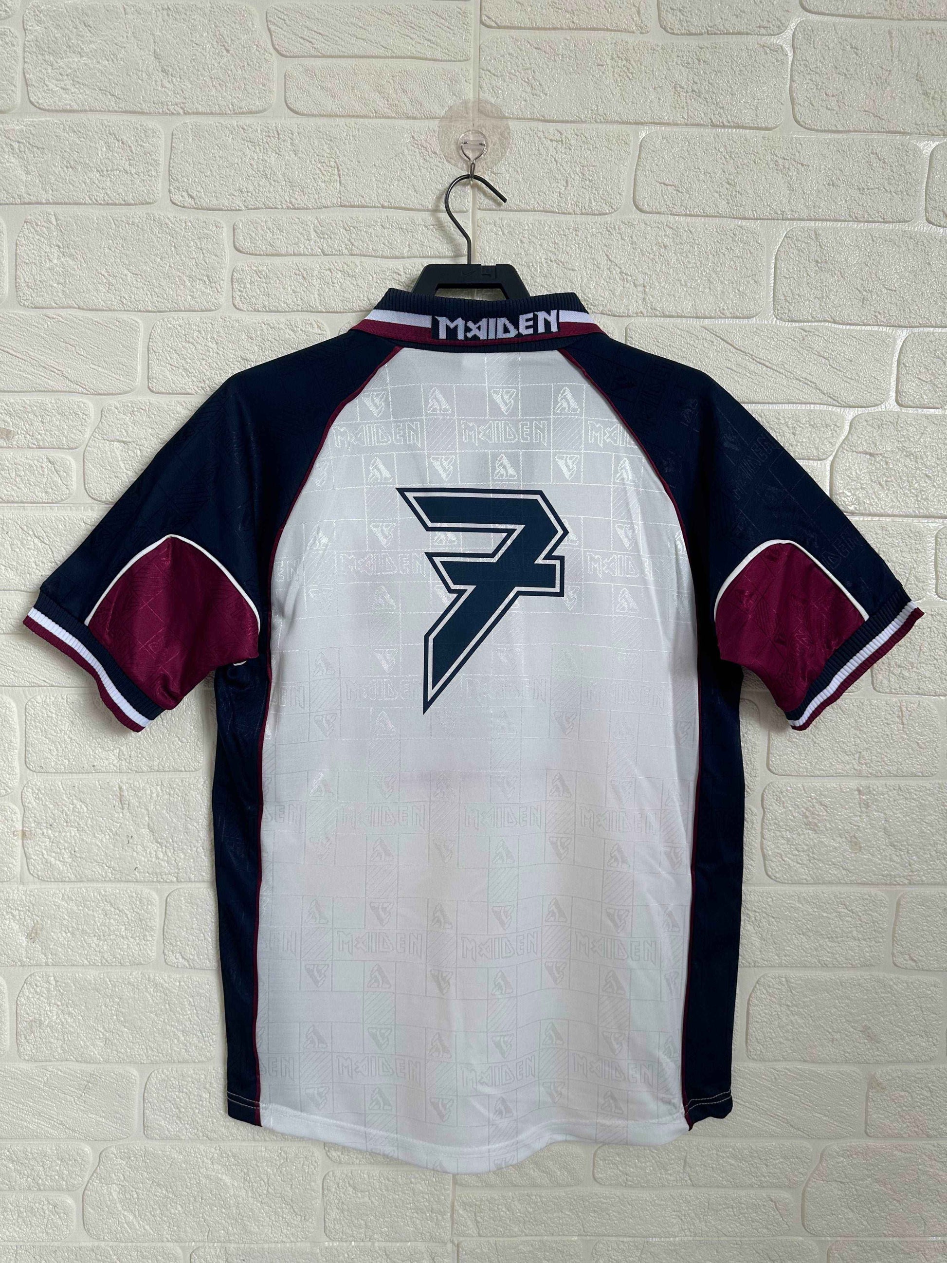 1999-01 West Ham Shirt - Iron Maiden - Retro Classic Kits