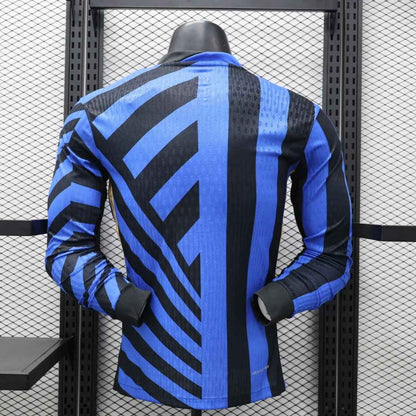 2024-25 Inter Milan Home Shirt - Long Sleeve [Player Version] - Retro Classic Kits