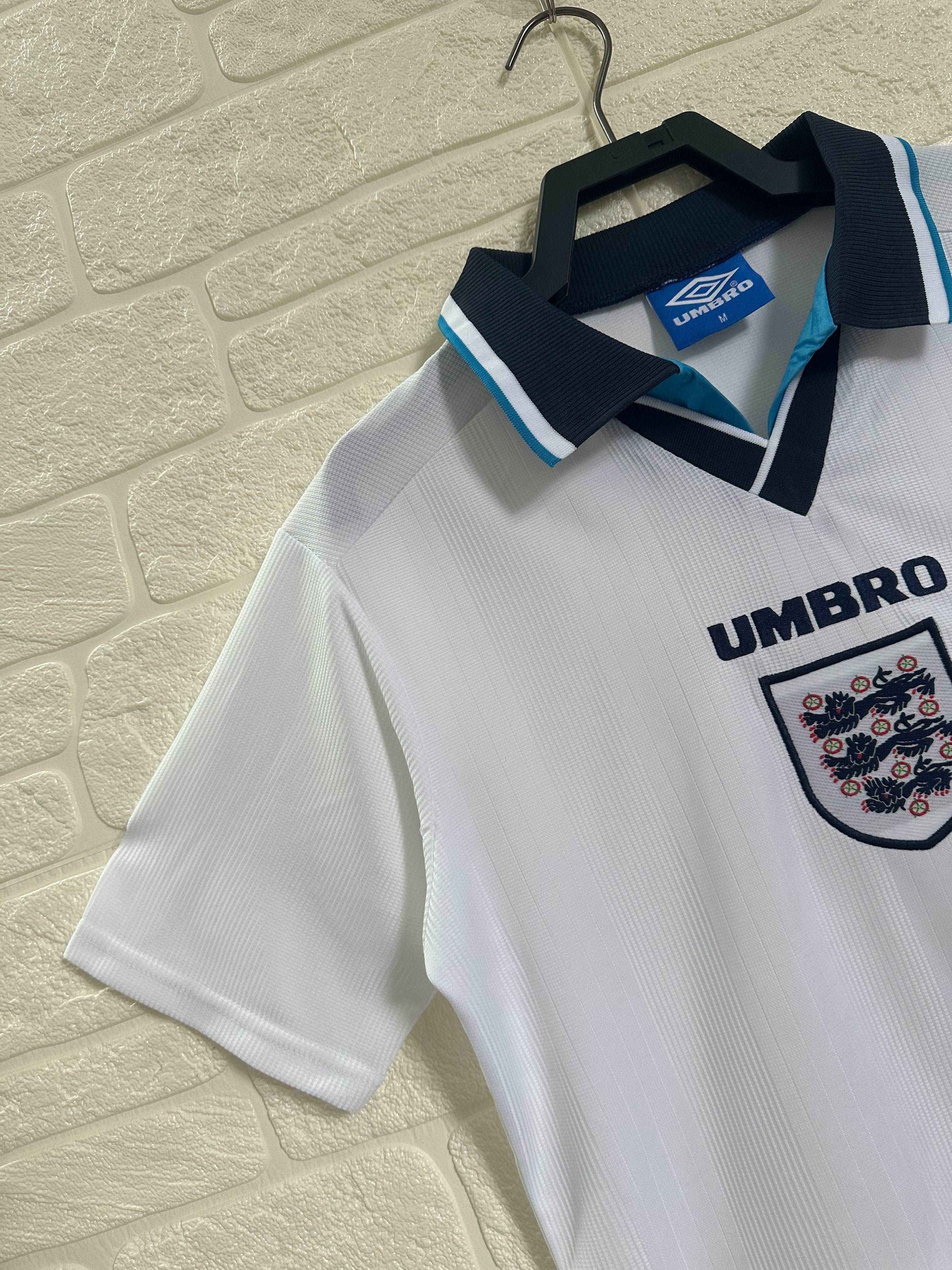 1996 England Home Shirt - Retro Classic Kits