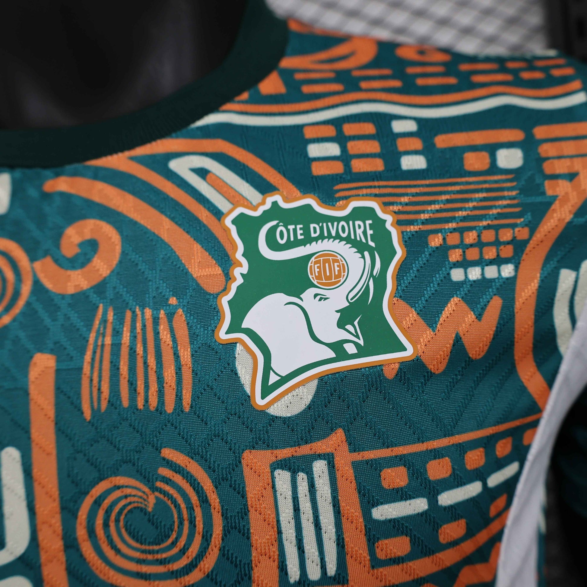 2024-25 Ivory Coast Pre-Match Shirt [Player Version] - Retro Classic Kits
