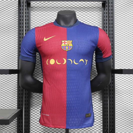 Limited Edition FC Barcelona Shirt - Coldplay - Retro Classic Kits