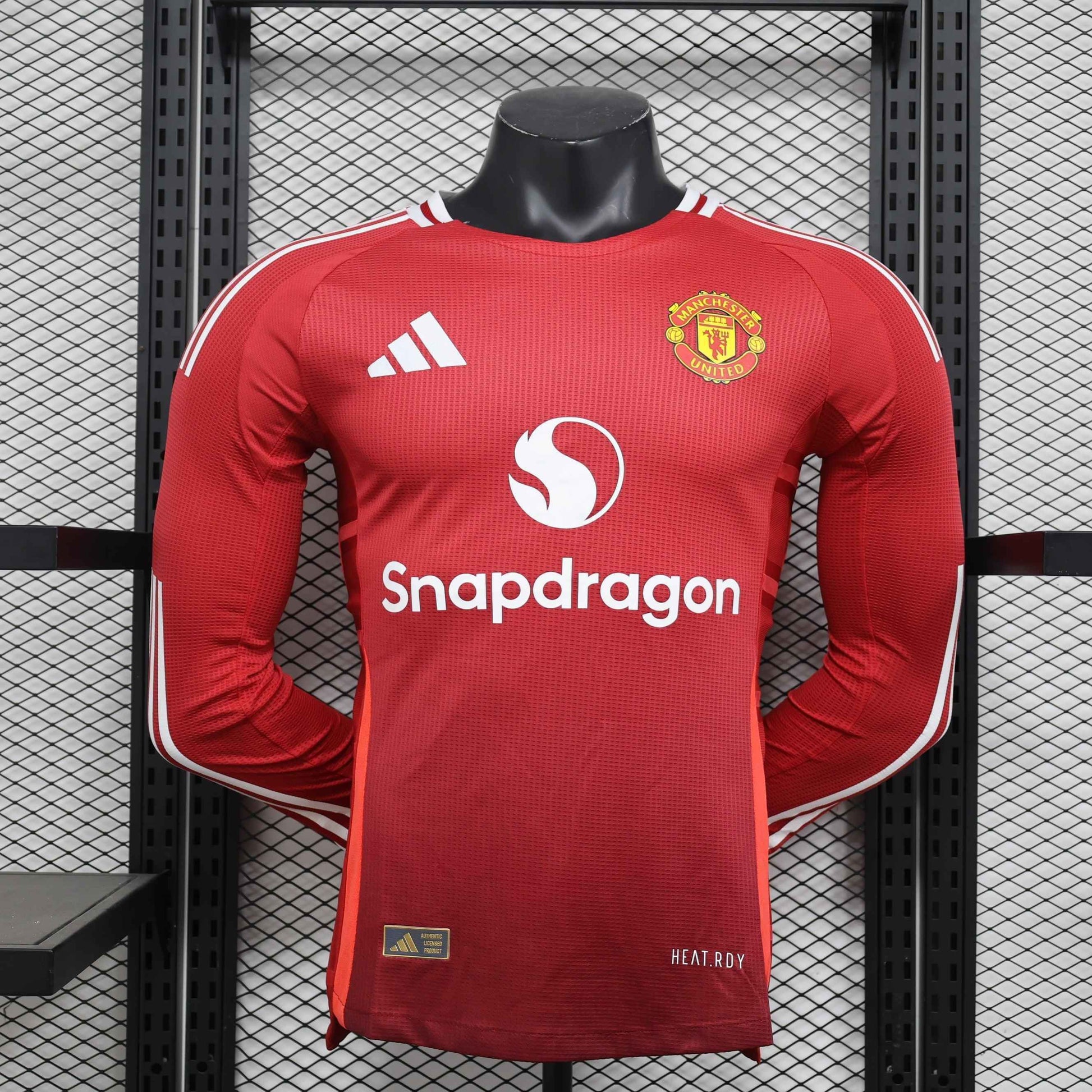 2024-25 Manchester United Home Shirt - Long Sleeve [Player Version] - Kit Legacy