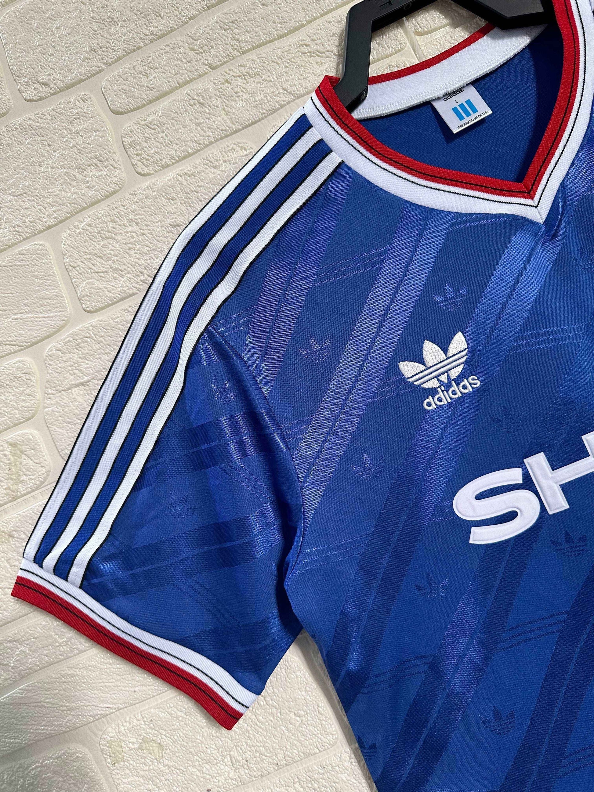 1986-88 Manchester United Away Shirt - Retro Classic Kits