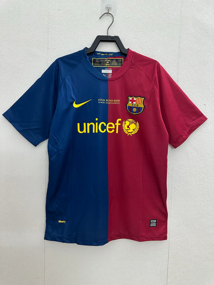 FC Barcelona 2008-09 UCL Final Shirt 