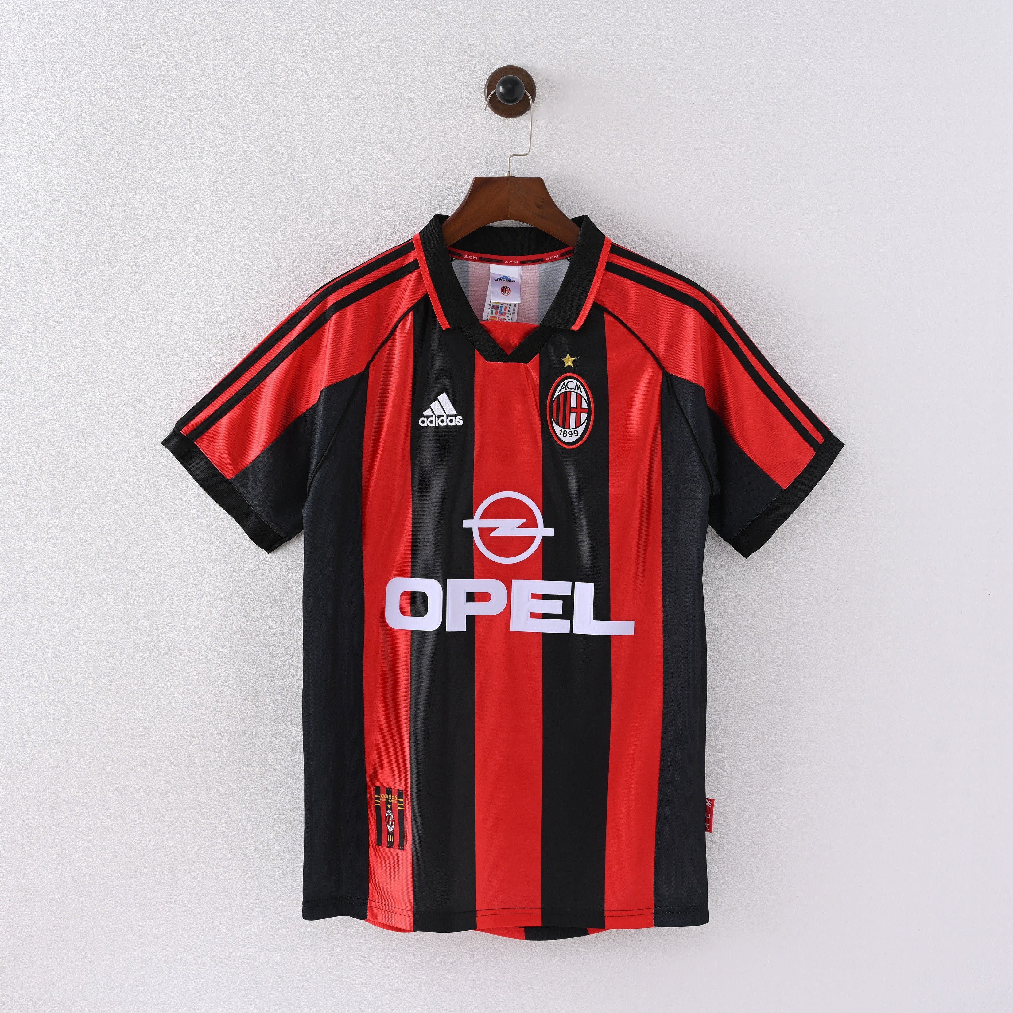AC Milan 1998–99 Home Shirt | Buy the Classic Stripes Kit – Kit Legacy