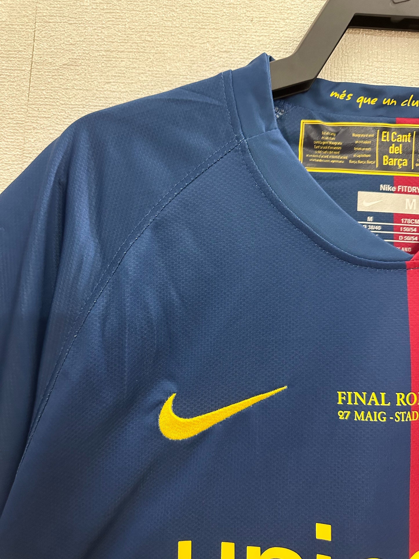 FC Barcelona 2008-09 UCL Final Shirt 